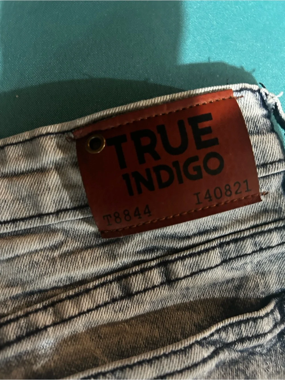 Indigo Women's Acid Wash Blue Jeans